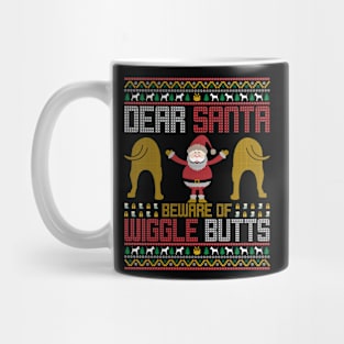 Ugly Christmas sweater design Mug